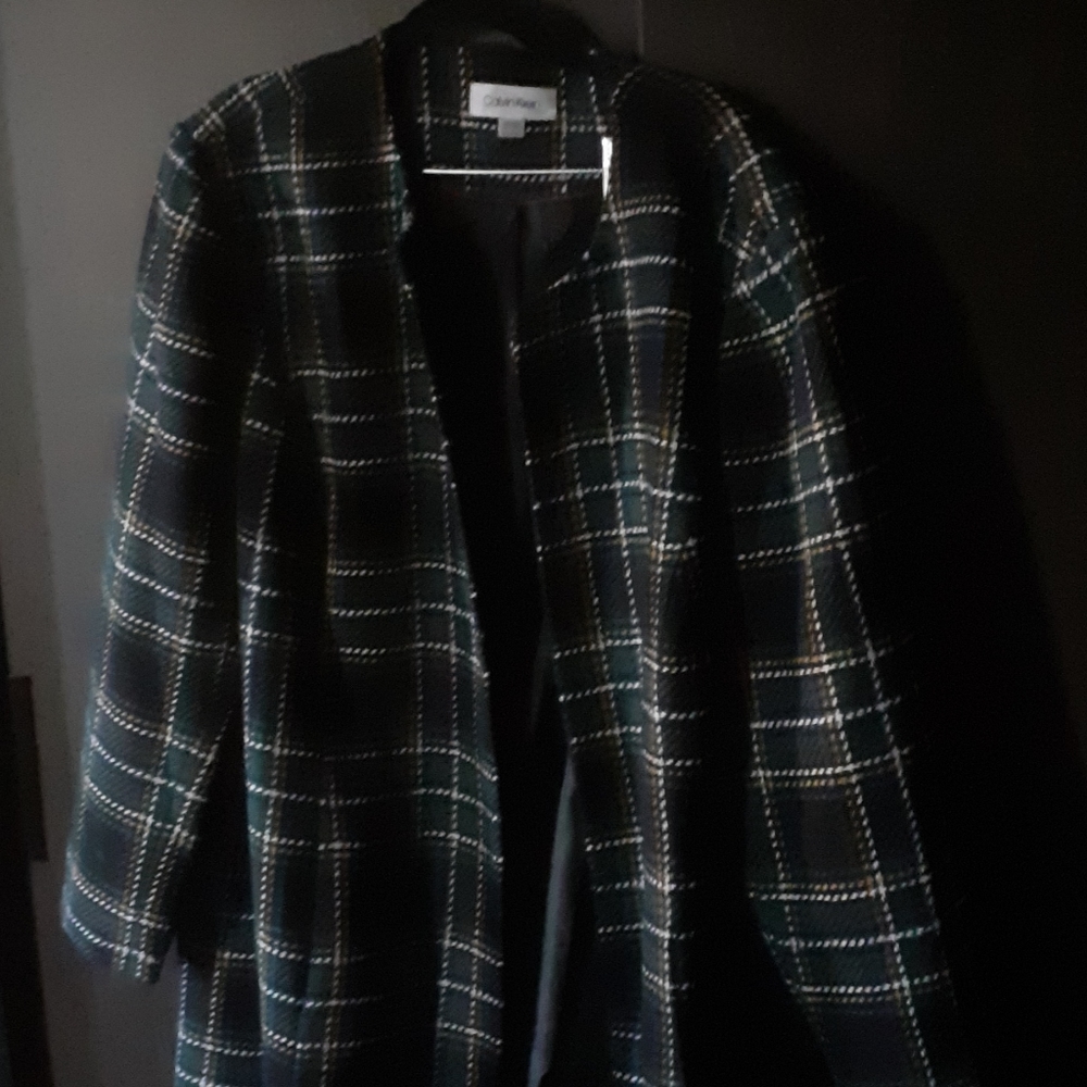 Size 24w Calvin Klein Long Blazer